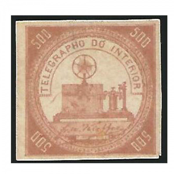 AV5146 - Selo TELEGRAFO - T05 - 500 Reis - NOVO - MINT