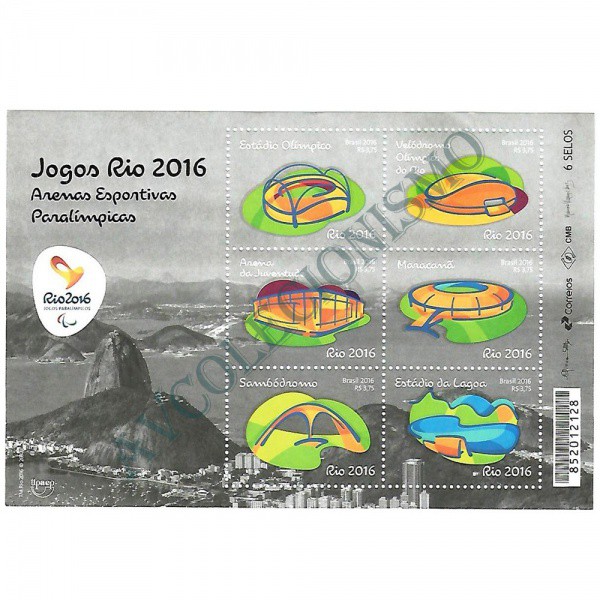 AV9439 - Bloco Arenas Esportivas Paralímpicas - Jogos Rio 2016 - Estádio Olímpico - Velódromo Olímpi