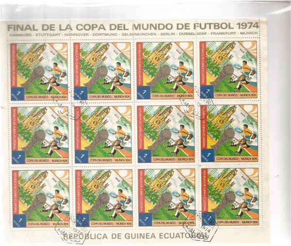 FOLHA ESTRANGEIRA- FINAL DA COPA DO MUNDO DE FUTEBOL - 1974