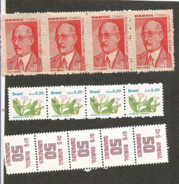 BRASIL - 03 QUADRAS DIFERENTES