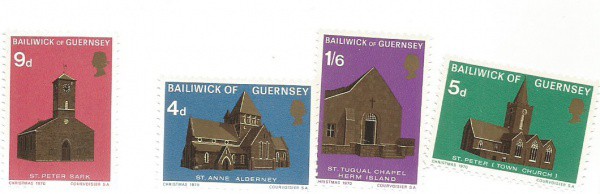 ILHAS DE GUERNSEY - INGLATERRA - 04 SELOS