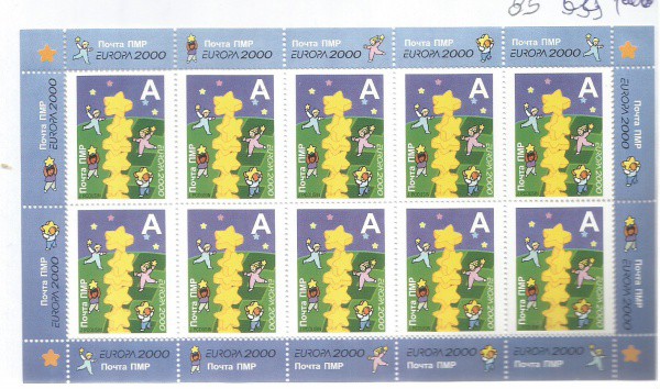 FOLHA ESTRANGEIRA-  EUROPA 2000