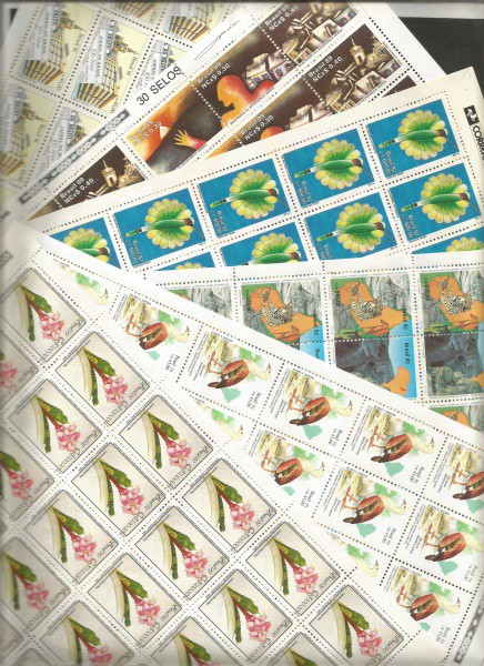 BRASIL - 06 FOLHAS NOVAS -COMPLETAS