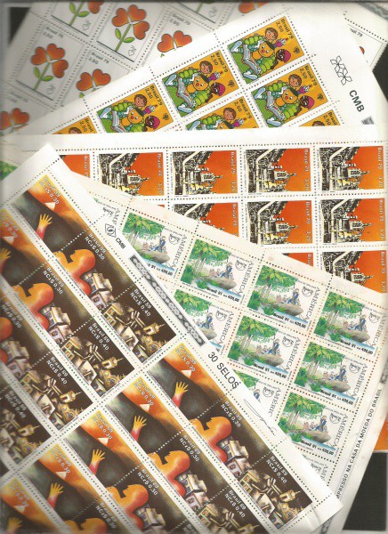 BRASIL - 06 FOLHAS NOVAS -COMPLETAS