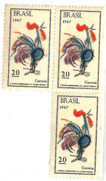 BRASIL, C582 3 SELOS P SUA COLEÇAO