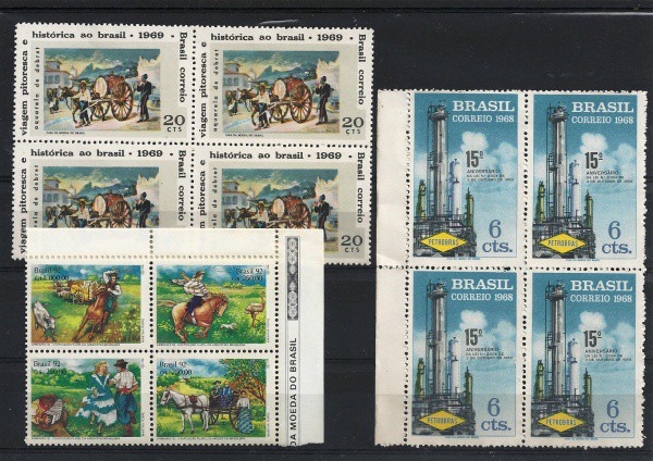 BRASIL - 3 ÓTIMAS  QUADRAS VARIADAS