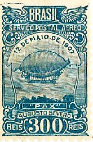 BRASIL - A19 Aeronáutica - 300 Réis