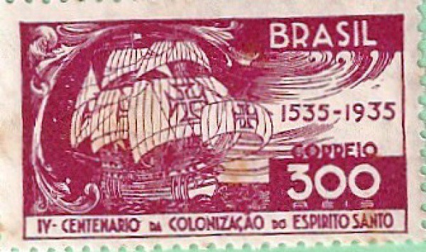 BRASIL - C100 - 4° Cent Colonização Espírito Santo