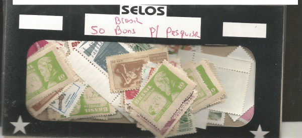 BRASIL,50 BONS SELOS P ESQUISA