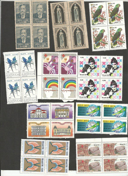 10 Quadras Do Brasil - Variadas - Novas - Perfeitas .