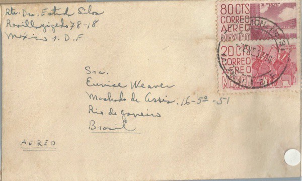 ENVELOPE ANTIGO MEXICO