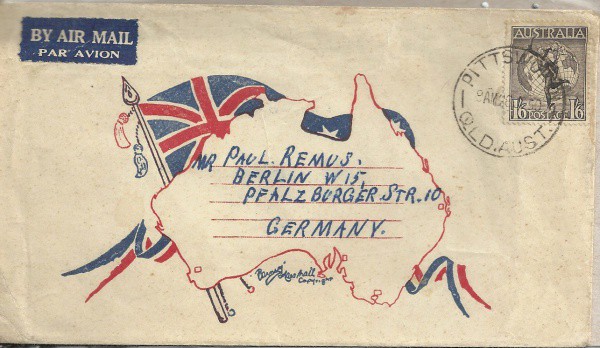 ENVELOPE ANTIGO AUSTRALIA