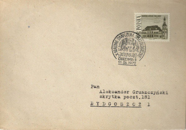 ENVELOPE ANTIGO POLONIA