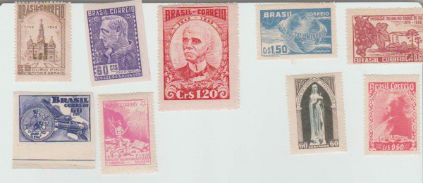 BRASIL, SELOS NOVOS,C241, C245A252,