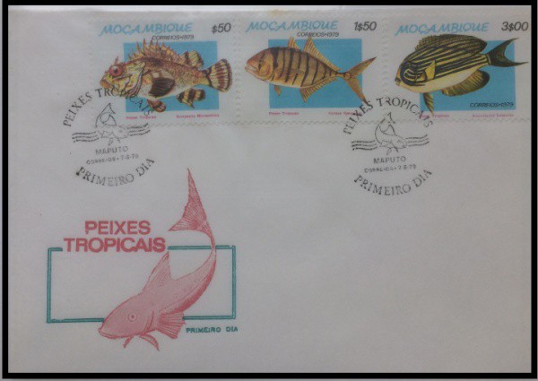 MOÇAMBIQUE - PARTE DE UMA COLEÇÃO COM SELOS E ENVELOPES EM ESTADO MINT DE CONSERVAÇÃO ! TEMA FAUNA P