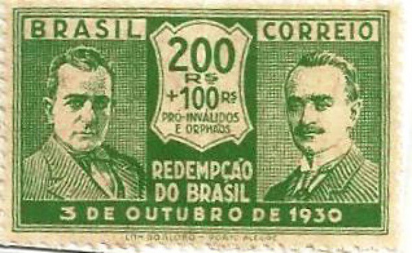BRASIL - SELO C31 RHM  REDEMPCÃO DO BRASIL - 3/10/1930