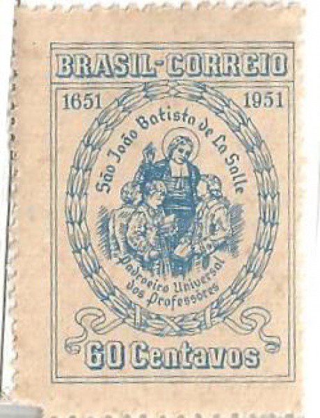BRASIL - SELO C263 RHM TRI CENTENÁRIO DE SÃO JOÃO BATISTA