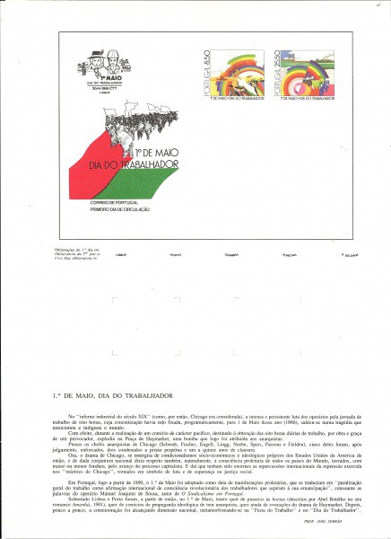 envelope sem dobrar 1° dia de circulação
