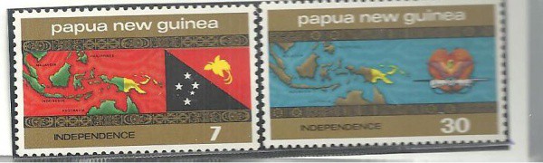 2 selos estrangeiros papua new guinea