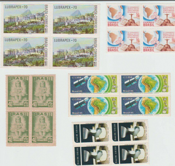BRASIL....5 QUADRAS NOVAS .RHM ALTO