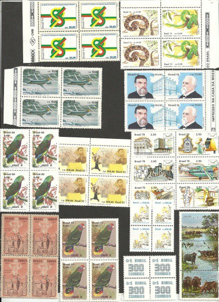BRASIL - 12 QUADRAS VARIADAS