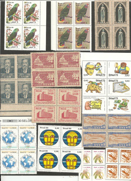 BRASIL - 12 QUADRAS VARIADAS