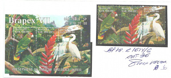 BRASIL - BLOCO 78 - C1614/6 - CAT.36,00