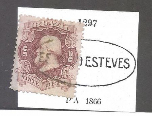 CA039= CARIMBOS DO IMPERIO - CATALOGO PAULO AYRES - N 1297 - PA 1866