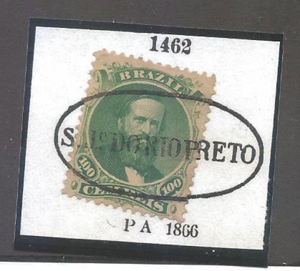 CA062= CARIMBOS DO IMPERIO - CATALOGO PAULO AYRES - N 1462 - PA 1866