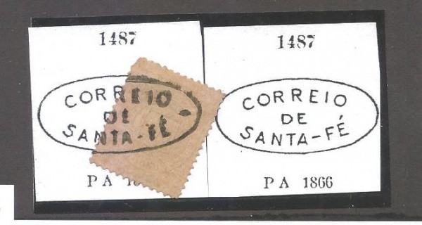 CA066= CARIMBOS DO IMPERIO - CATALOGO PAULO AYRES - N 1487 - PA 1866