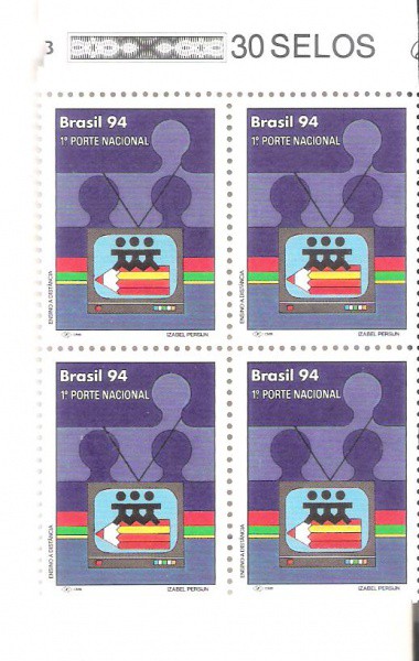 QUADRA DO BRASIL - RHM 1898 - NOVO - 1994