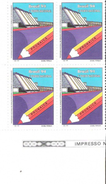 QUADRA DO BRASIL - RHM 1899 - NOVO - 1994