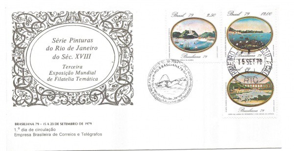 FDC-184 - CARIMBO CBC + 1° DIA - 1979