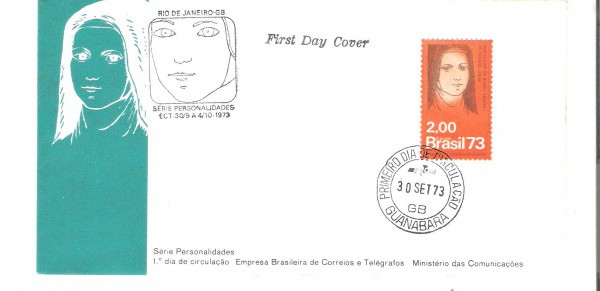 FDC-032 - CBC + 1 DIA - CARIMBO GUANABARA - 30/09/73