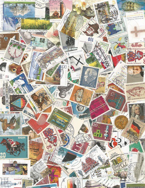 28  ALEMANHA -  150 Selos Comemorativos Usados