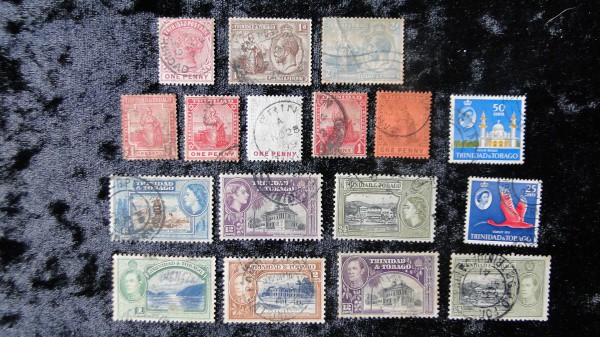 TRINIDAD & TOBAGO - USADOS - PAÍS DIFÍCIL - RAROS 17 SELOS - EXCELENTE LOTE, VEJA TODAS AS FOTOS