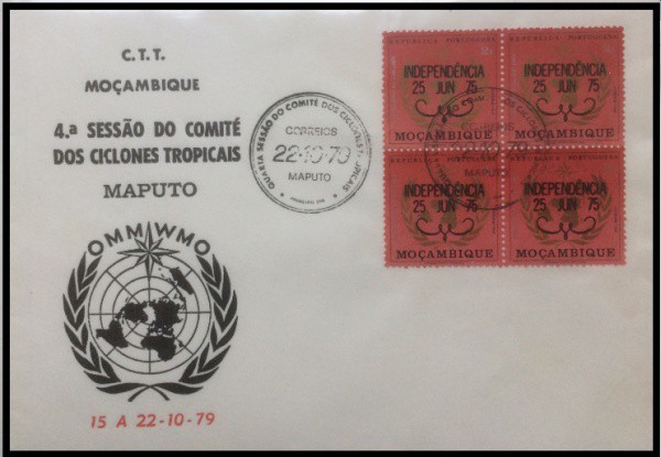 MOÇAMBIQUE - PARTE DE UMA COLEÇÃO COM SELOS E ENVELOPES EM ESTADO MINT DE CONSERVAÇÃO ! TEMA COMITE