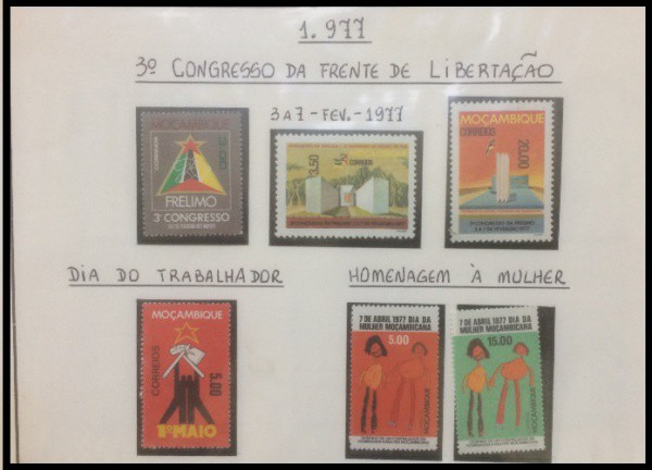 MOÇAMBIQUE - PARTE DE UMA COLEÇÃO COM SELOS EM ESTADO MINT DE CONSERVAÇÃO    !