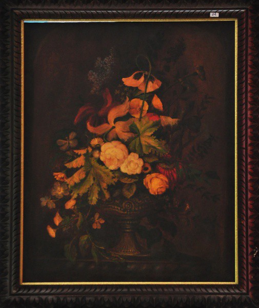 SEM ASSINATURA - ost ( Natureza morta ) med: 80 x 65 cm.