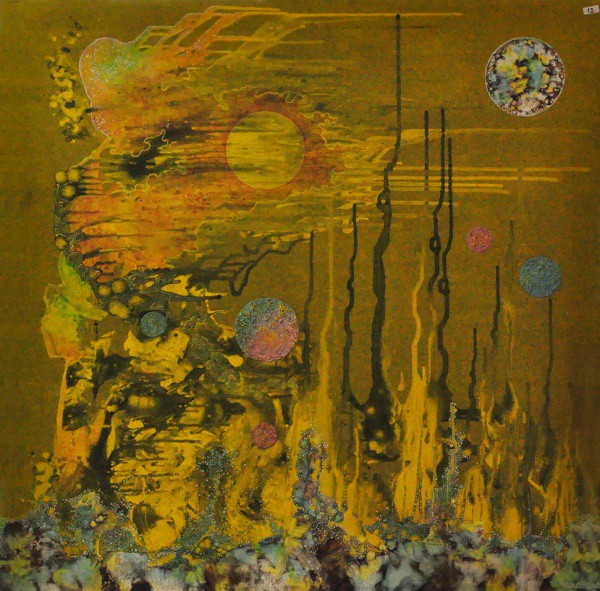 TAKADA - ost ( Abstrato ) med: 100 x 100 cm.