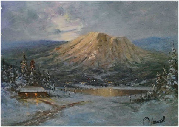 PASCOAL, Antônio. Assinado no CID. Óleo sobre tela. Medida total 30cmx40cm. .