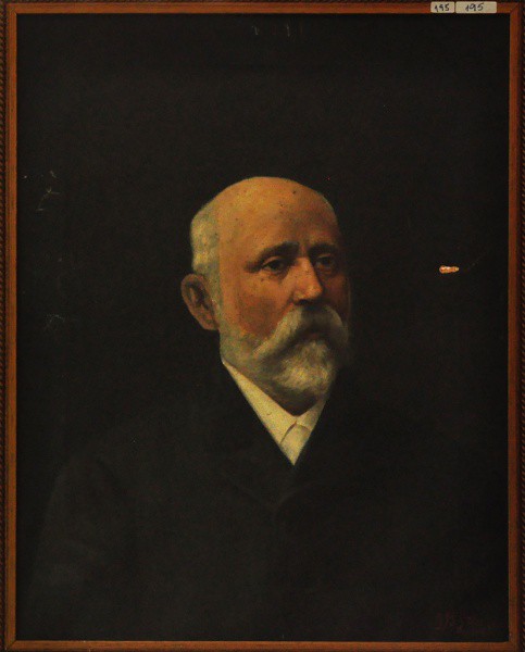 GREUZE - ost ( Figura de ancião ) med: 70 x 55 cm. obs: rasgo na tela.