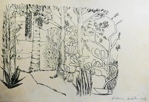 Aldemir Martins - Litografia original, assinada e numerada à lápis pelo próprio artista e datada de