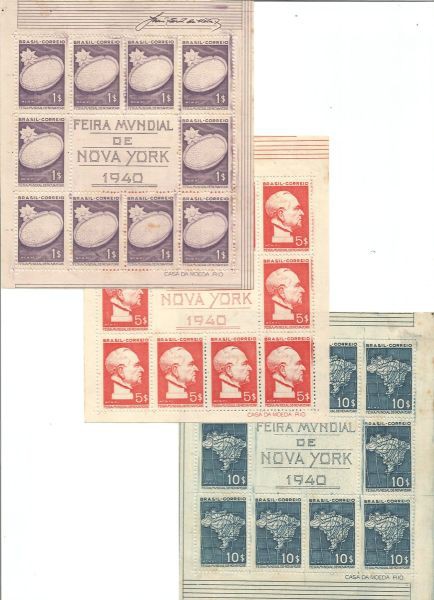 Feira Mundial de Nova York - 3 Blocos - B4, B5 e B6 - RHM 1.050 UFs - Novos