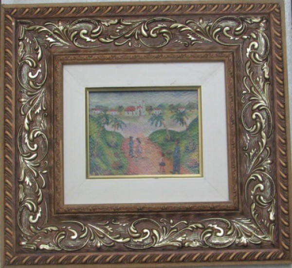 ANITA MALFATTI, o.s cartão. "Figuras", medindo: 12 x 15,5 cm. A.c.i.e