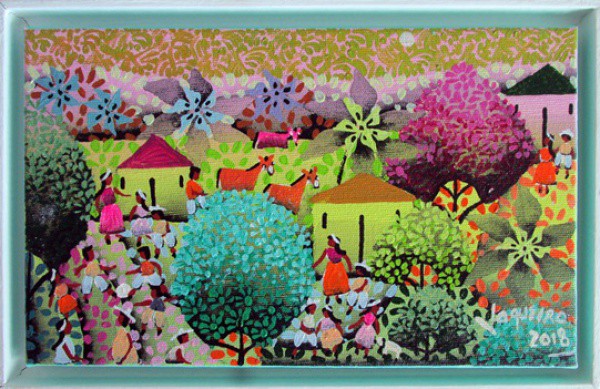VAQUEIRO - ost ( Paisagem ) med: 16 x 23 cm.