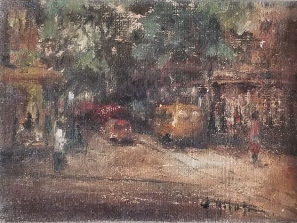 ARLINDO MESQUITA (1924 - 1987) Título: Paisagem Técnica: óleo sobre tela Medidas: 30 x 40 cm Assinat