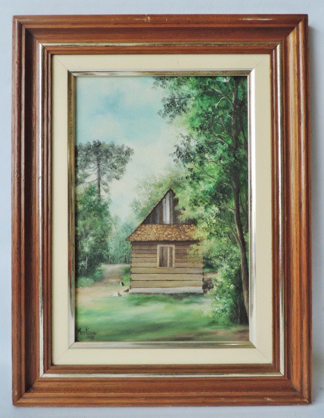 Martinos - Quadro Ost "Parque João Paulo II Memorial"Curitiba -PR.  Assinado no Cie e datado