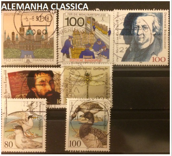 LOTÃO DE SELOS CLASSICOS DA ALEMANHA    - SELOS EM EXCELENTE ESTADO DE CONSERVAÇÃO!