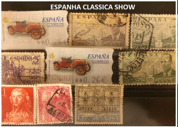 LOTÃO SELOS CLÁSSICOS ESPANHA SHOW - SELOS EM EXCELENTE ESTADO DE CONSERVAÇÃO !